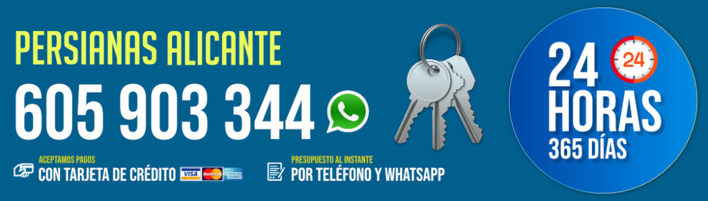 Banner de Persianas Alicante