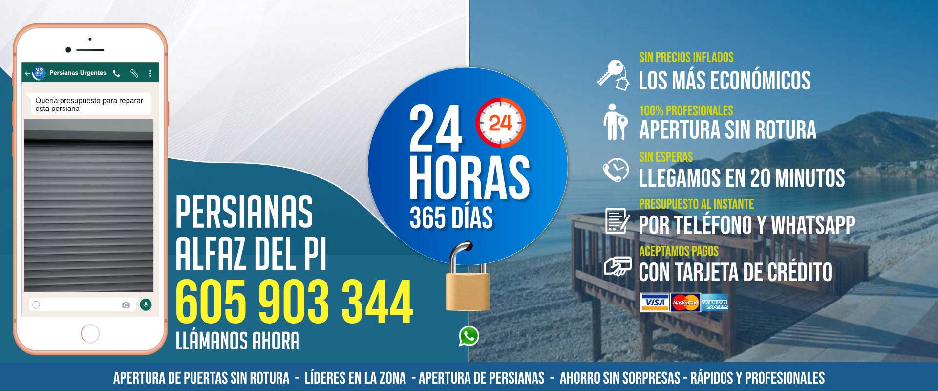 Reparación de Persianas Alfaz del Pi