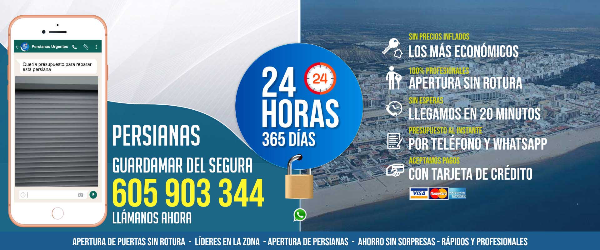 Reparación de Persianas en la Localidad de Guardamar del Segura Reparacion Persianas Guardamar del Segura