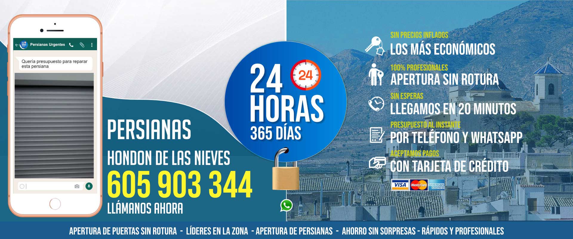 Reparacion Persianas Hondón de las Nieves