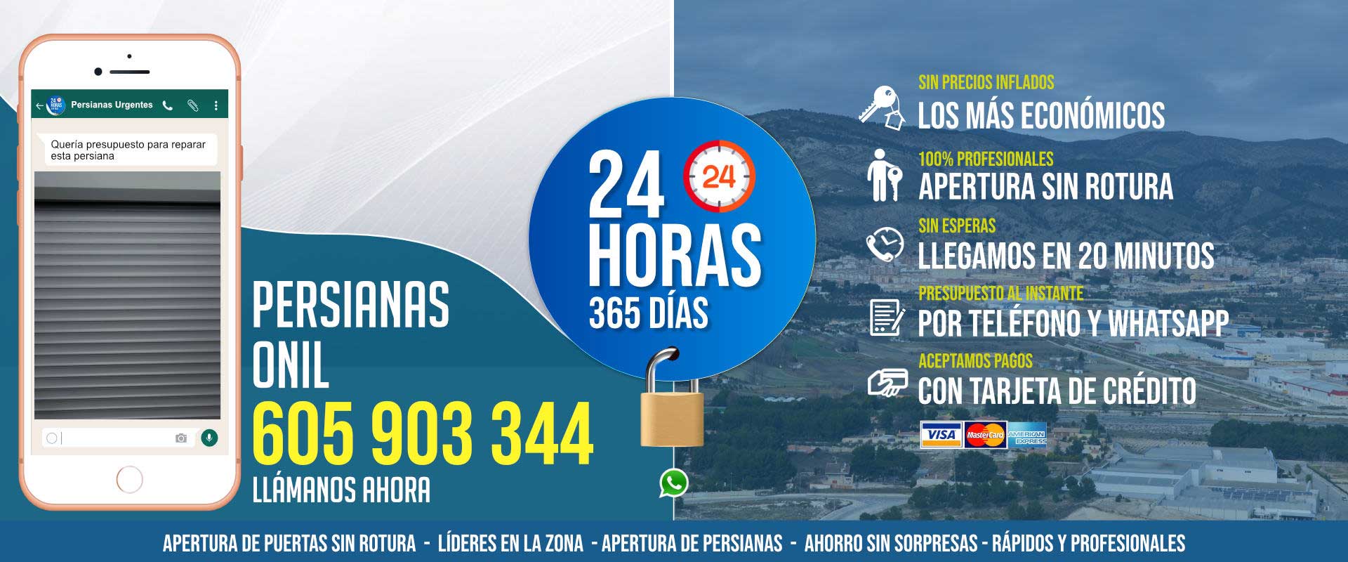 Reparacion Persianas Onil