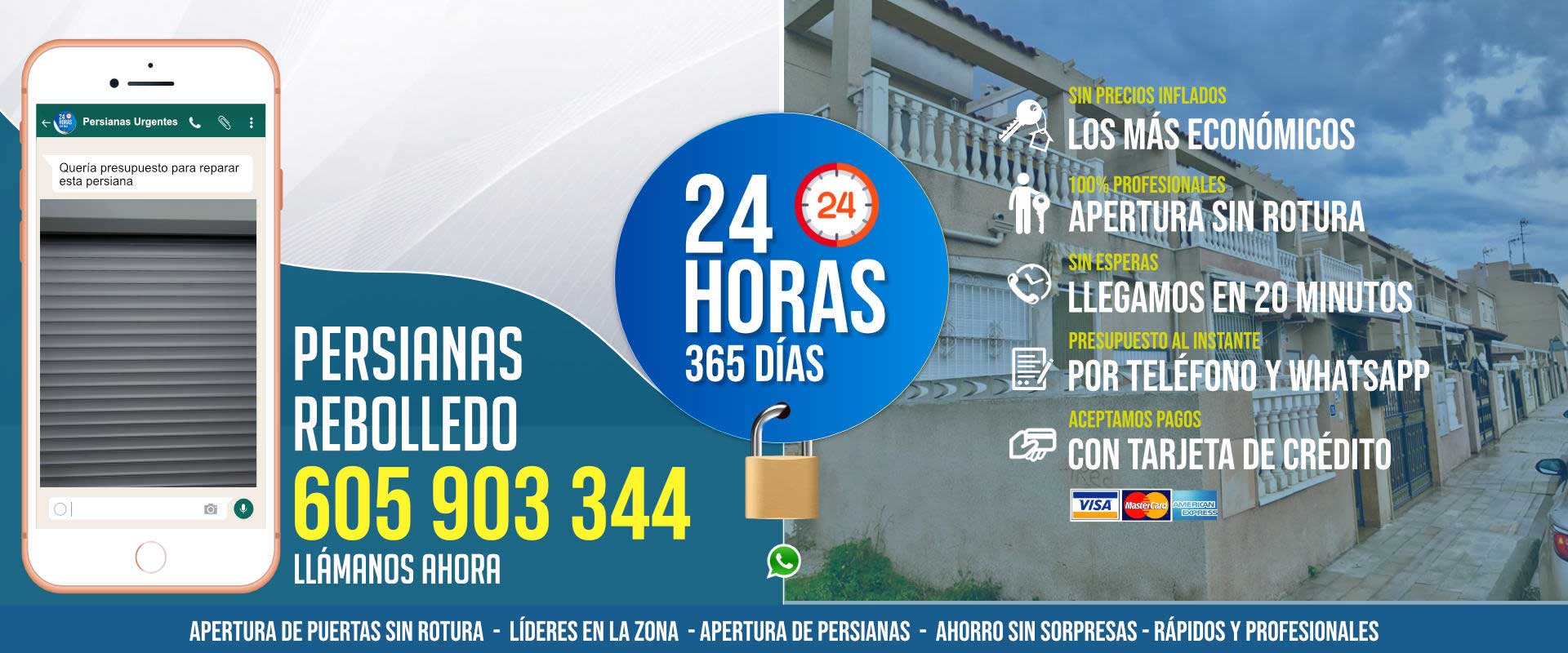 Reparación de Persianas en la Localidad de Rebolledo Reparacion Persianas Rebolledo