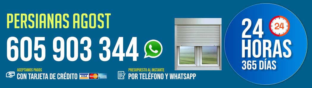 Persianas Agost 24 Horas