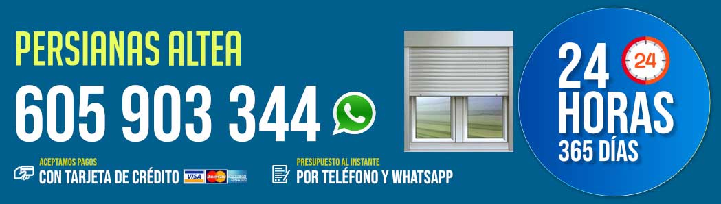 Persianas Altea 24 Horas