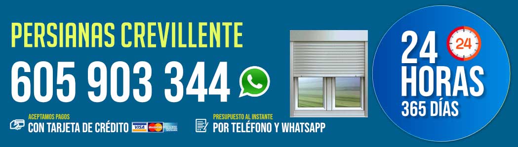Persianas Crevillente 24 Horas