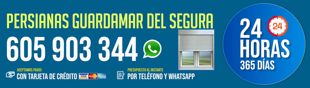 Reparación de Persianas Guardamar del Segura 24 Horas Persianas Guardamar del Segura 24 Horas