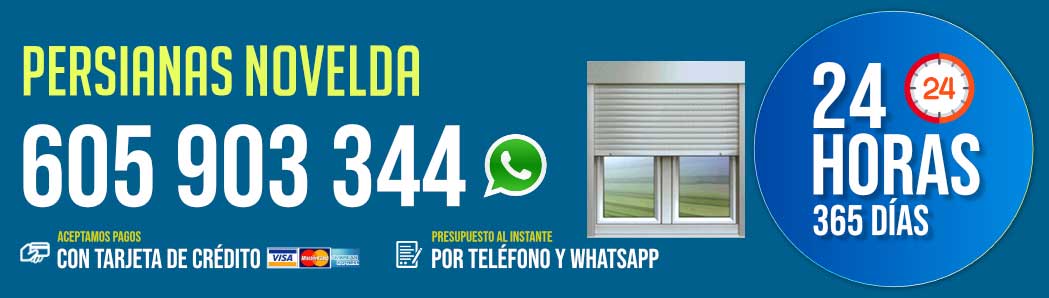 Persianas Novelda 24 Horas