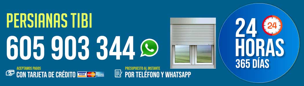 Persianas Tibi 24 Horas