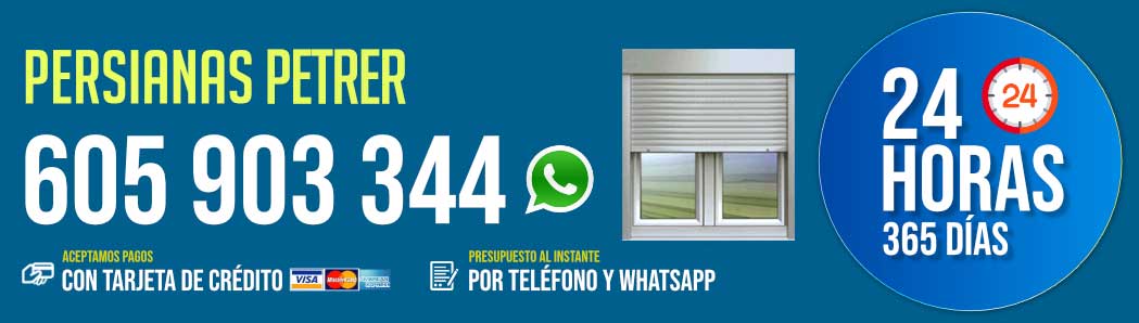 Reparación de Persianas 24 horas