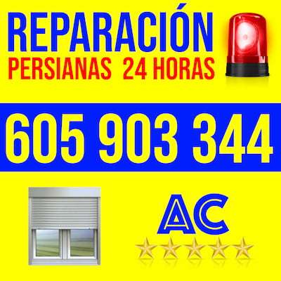 Servicio de reparación Persianas Benidorm 24 horas