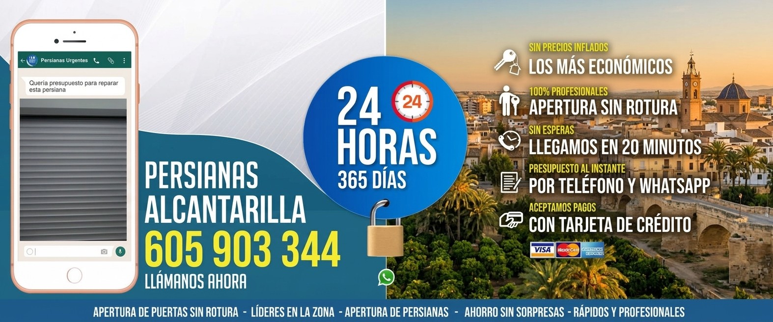 Persianas Alcantarilla Reparación de Persianas Alcantarilla 24 Horas - Urgencias