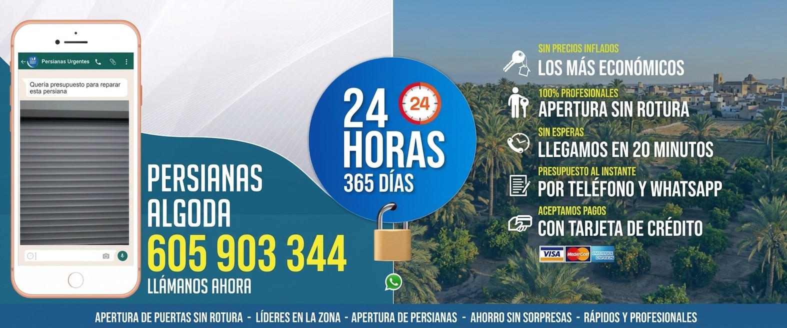 Persianas Algoda Reparación de Persianas Algoda 24 Horas - Urgencias