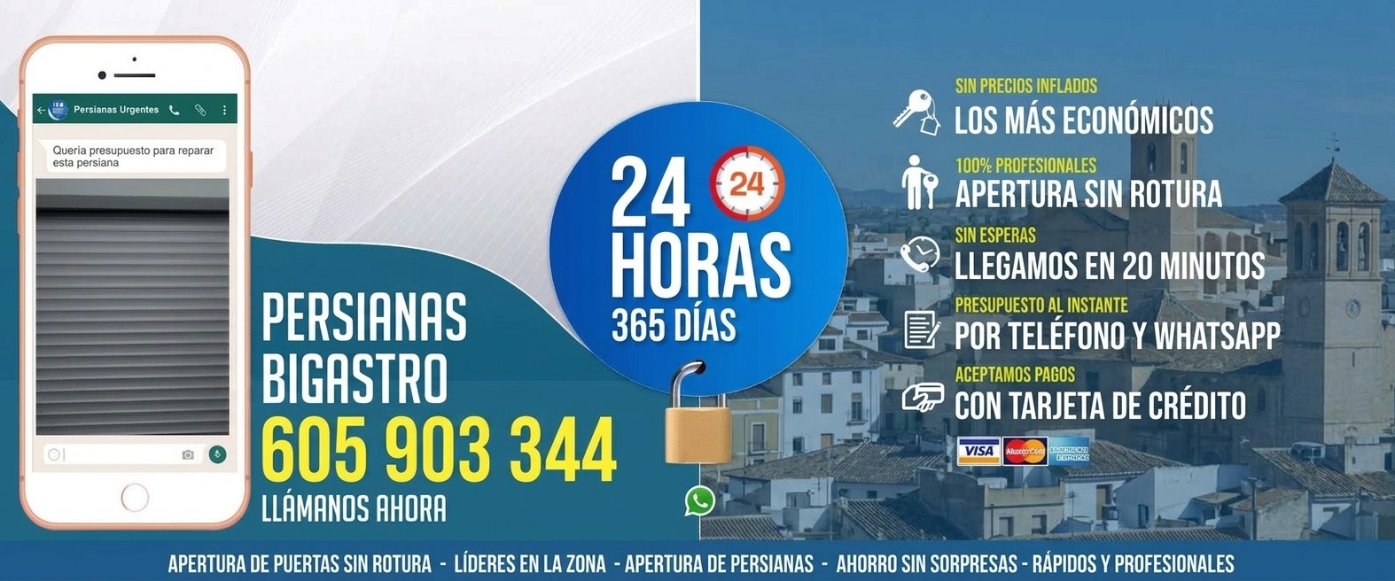 Reparación de Persianas Bigastro 24 Horas - Urgencias