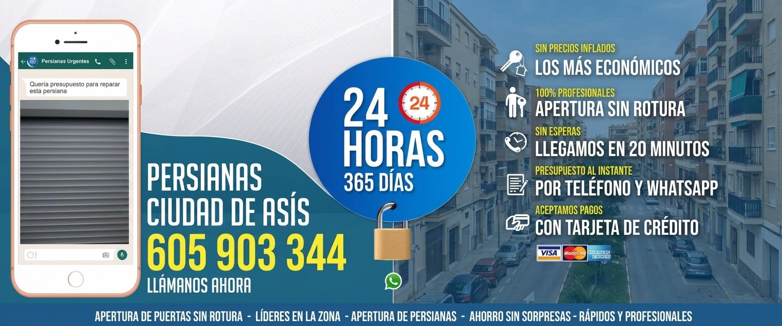 Persianas Ciudad de Asís (Alicante) Reparación de Persianas Ciudad De Asis 24 Horas - Urgencias