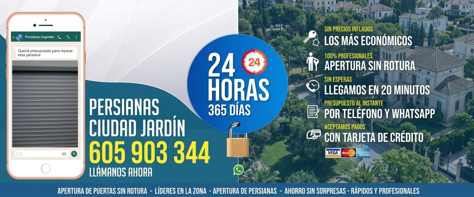 Persianas Ciudad Jardín (Alicante) Reparación de Persianas Ciudad Jardin 24 Horas - Urgencias