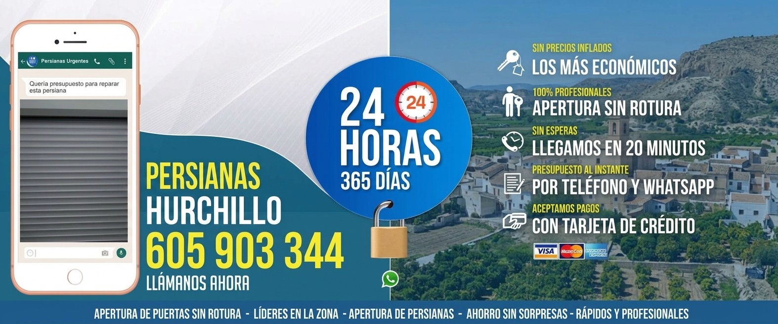 Persianas Hurchillo Reparación de Persianas Hurchillo 24 Horas - Urgencias