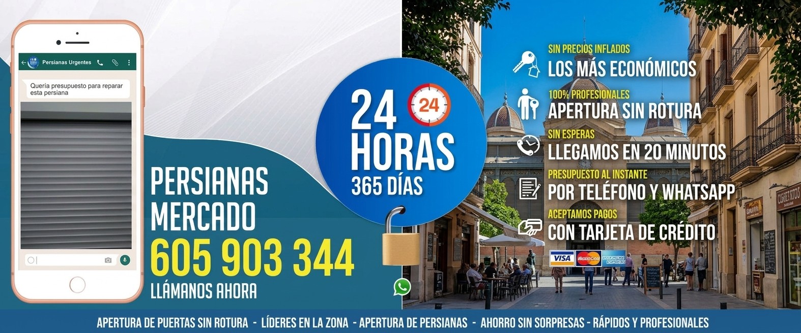 Persianas Mercado (Alicante) Reparación de Persianas Mercado 24 Horas - Urgencias
