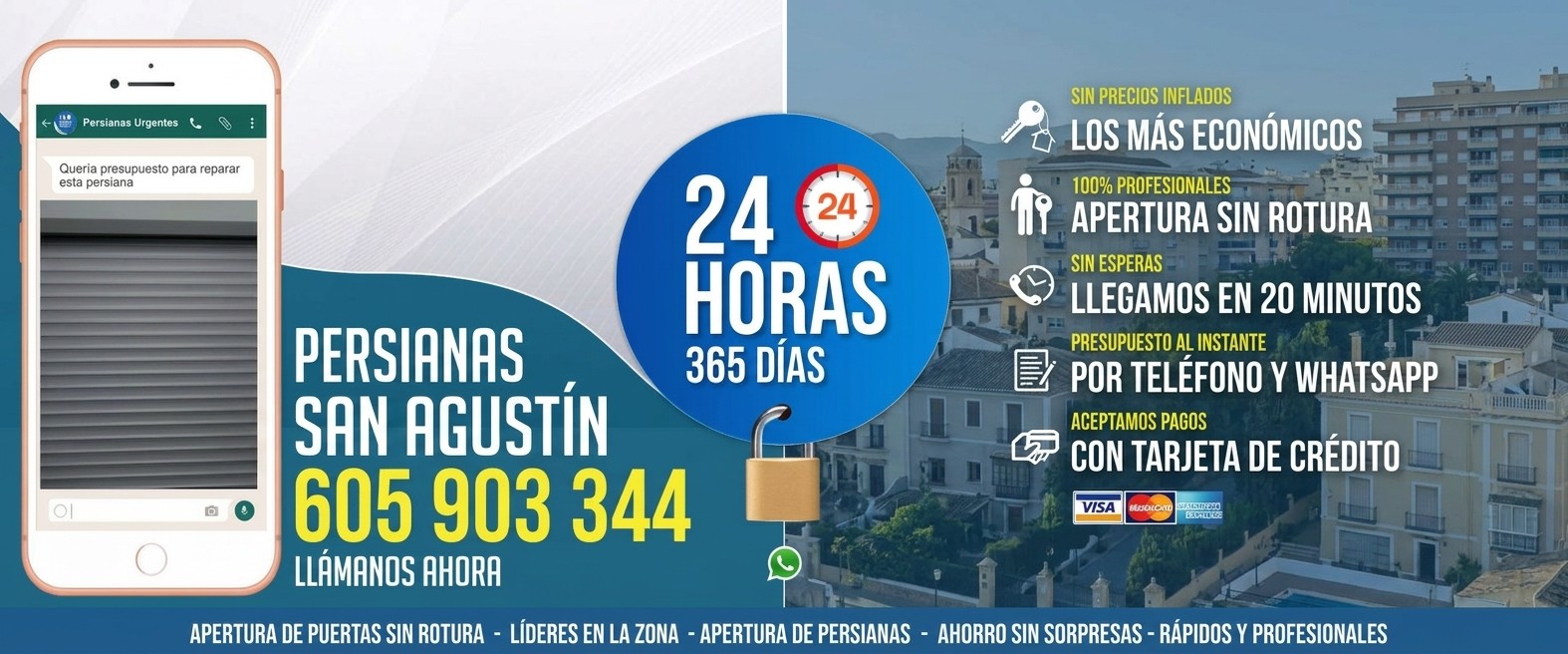 Persianas San Agustín (Alicante) Reparación de Persianas San Agustin 24 Horas - Urgencias