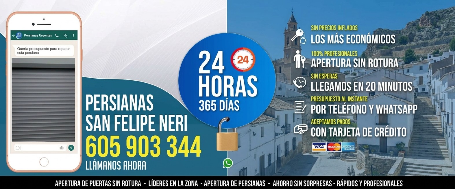 Persianas San Felipe Neri Reparación de Persianas San Felipe Neri 24 Horas - Urgencias