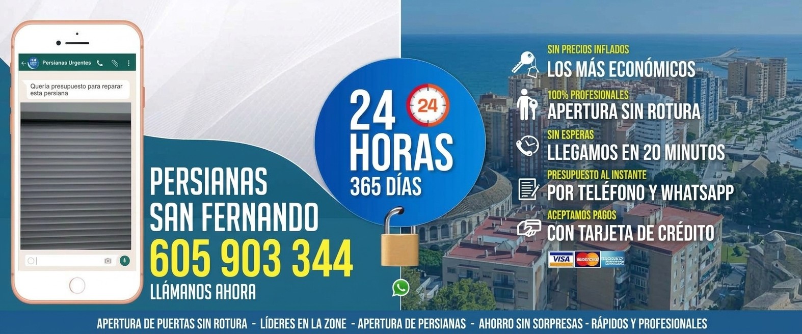 Persianas San Fernando (Alicante) Reparación de Persianas San Fernando 24 Horas - Urgencias