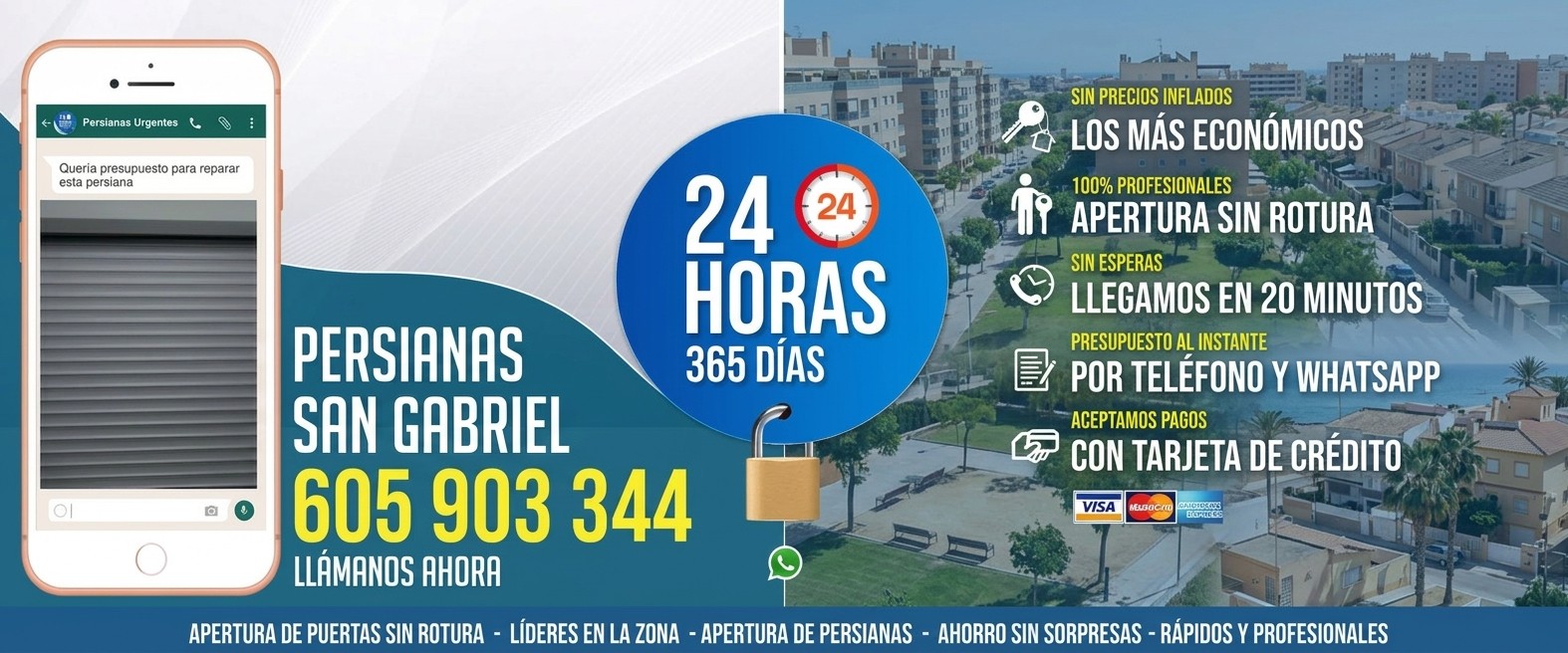Persianas San Gabriel (Alicante) Reparación de Persianas San Gabriel 24 Horas - Urgencias