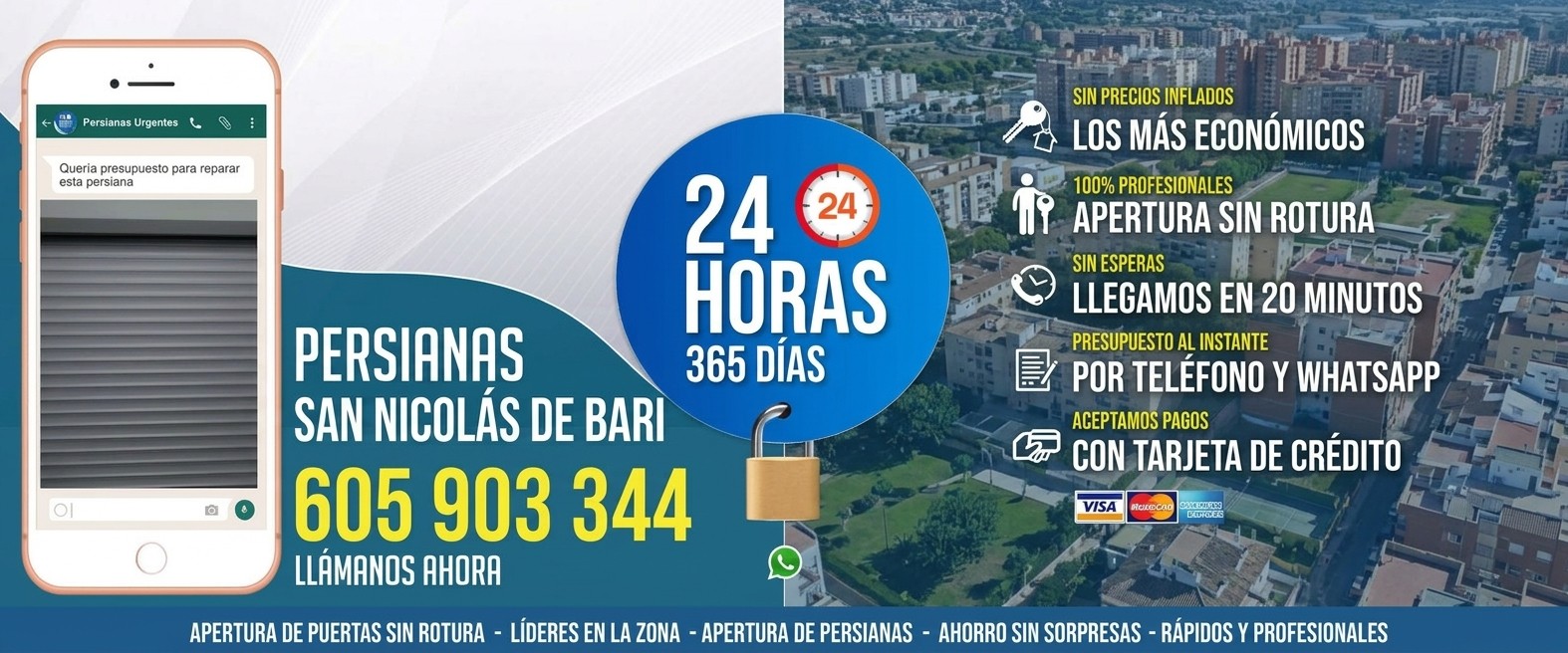 Persianas San Nicolás de Bari (Alicante) Reparación de Persianas San Nicolas De Bari 24 Horas - Urgencias